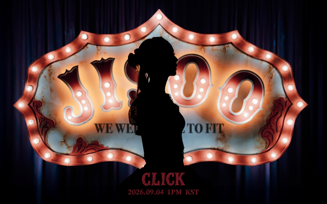 Promotional image for Jisoo's first LP, "Click" (Blissoo)