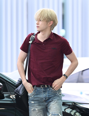 [포토]라이즈 성찬 ‘아침 일정은 힘들어’