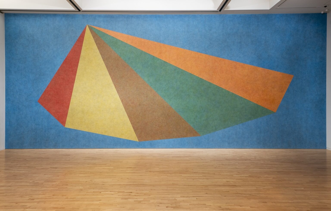 Sol LeWitt's "Wall Drawing #770" (Kazuo Fukunaga/Amorepacific Museum of Art)