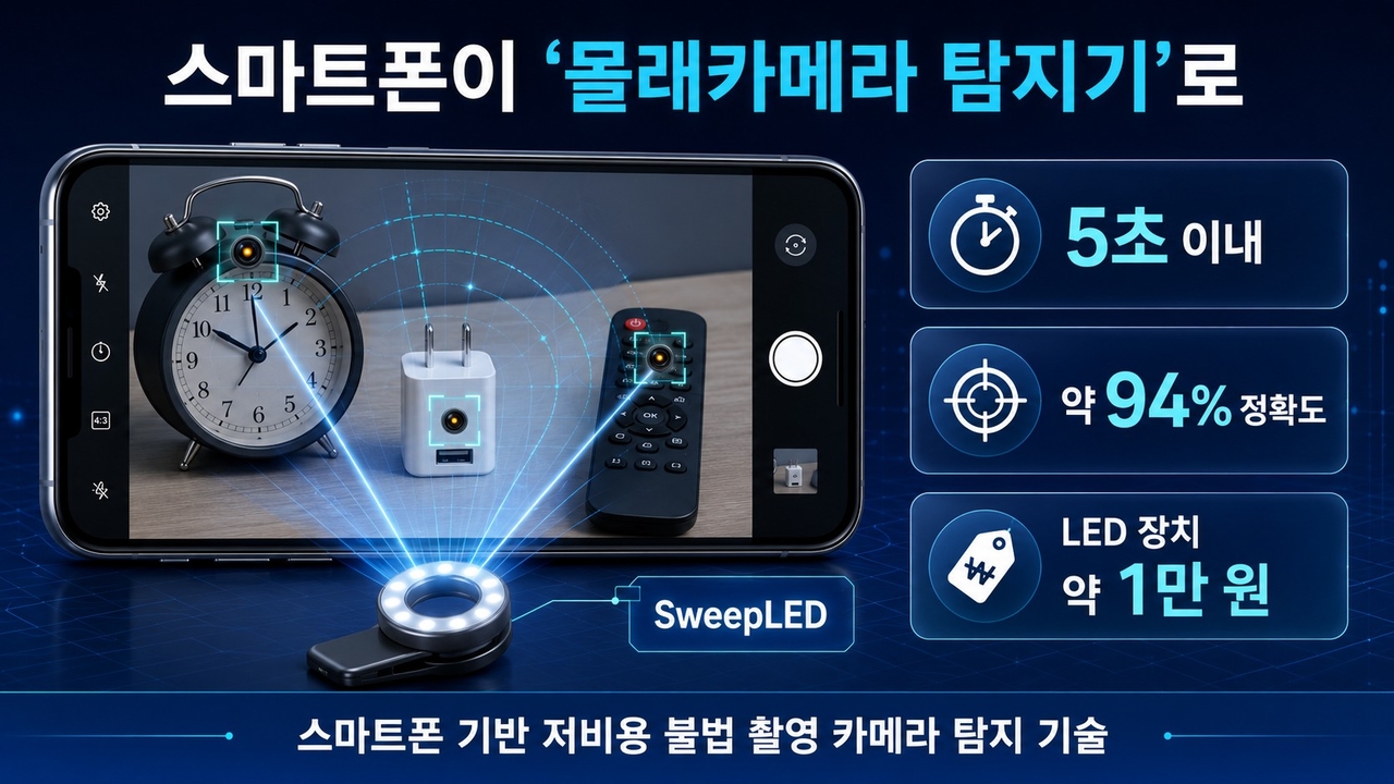 스윕LED 주요 특징(AI 생성 이미지).[KAIST 제공]