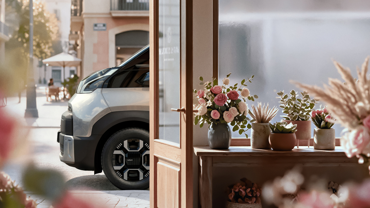 Kia on Monday released teaser images and a video of The Kia PV7, the second model in its electric PBV lineup. [Provided by Kia]
