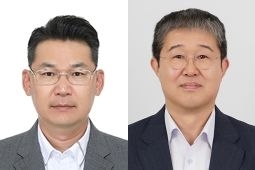 한근수 대구교통공사 사장(왼쪽)과 이재용 대구도시개발공사 사장 내정자.[대구시 제공]