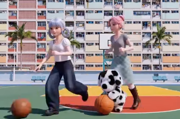AI-based education platform NIUSN's two virtual artists Chuu and Mary (NIUSN)