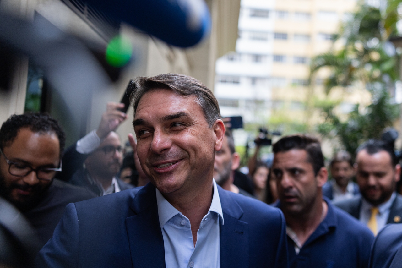 Flavio Bolsonaro (EPA-Yonhap)