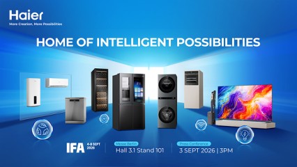 Haier to Showcase AI-Powered Living at IFA 2026, Highlighting Global Brand Leadership and Local Innovation