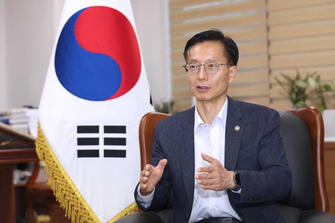 Intellectual Property Minister Kim Yong-sun (Ministry of Intellectual Property)