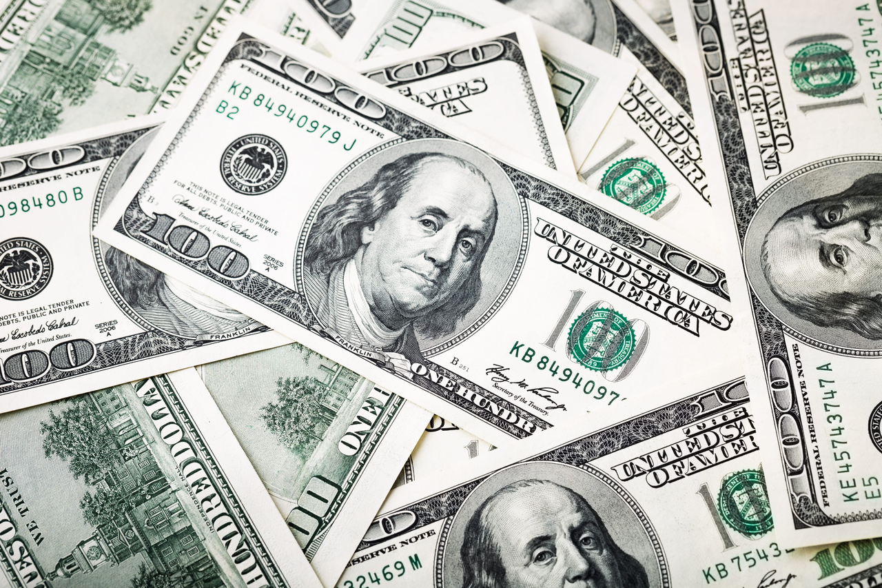 US dollar bills. [123rf]
