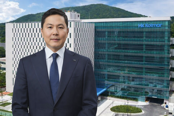 A view of Kolmar Korea's headquarters and Kolmar Holdings Vice Chairman Yoon Sang-hyun [Kolmar Korea]