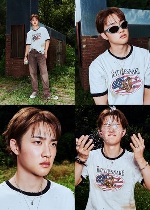 도경수, ‘DOPAMINE’ 콘셉트 필름..자유분방한 분위기