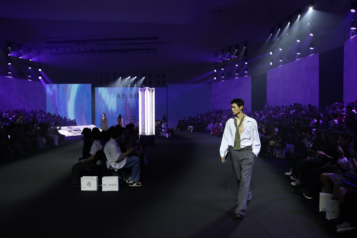 Re Rhee's show for the 2027 spring-summer Seoul Fashion Week (SFW)