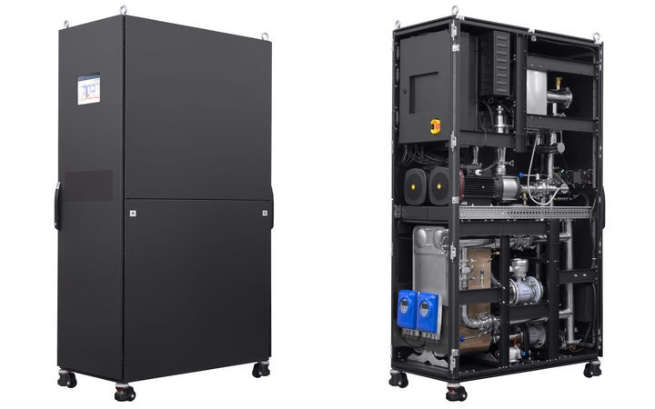 LG Electronics’ 600-kilowatt coolant distribution unit, the first Korean product to receive Nvidia certification (LG Electronics)