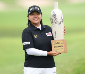 Shin Da-in jumps 53 spots after KG Ladies repeat