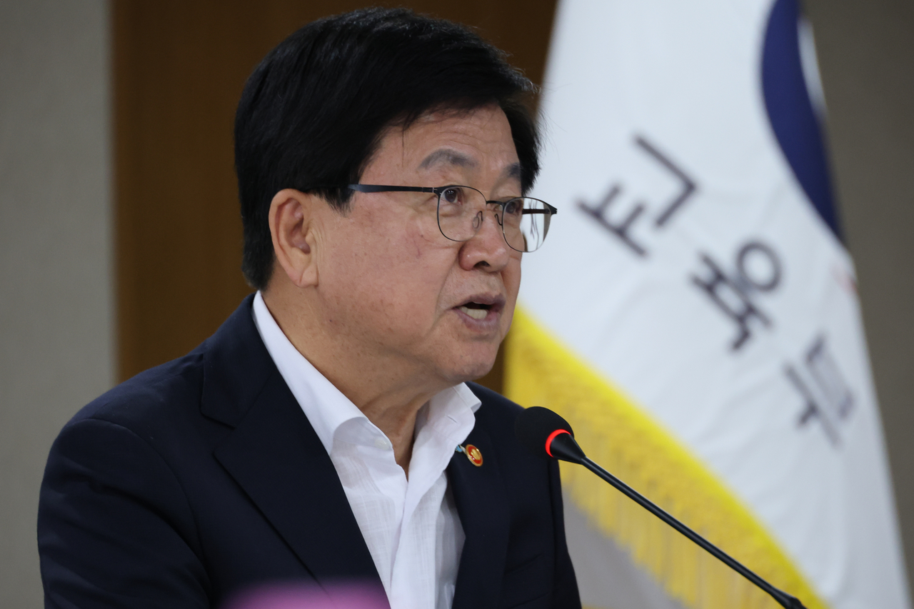 최교진 교육부 장관. [연합]