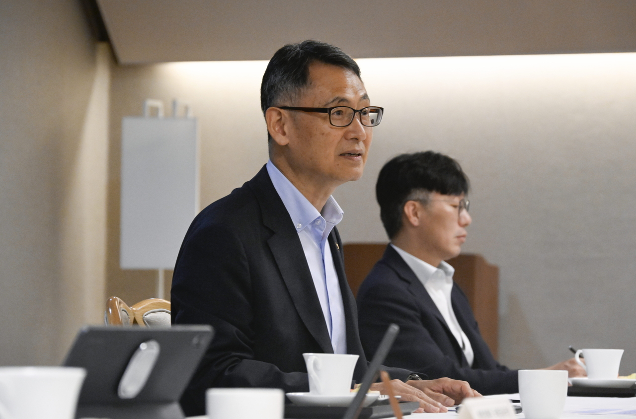 허장 재정경제부 2차관[연합]