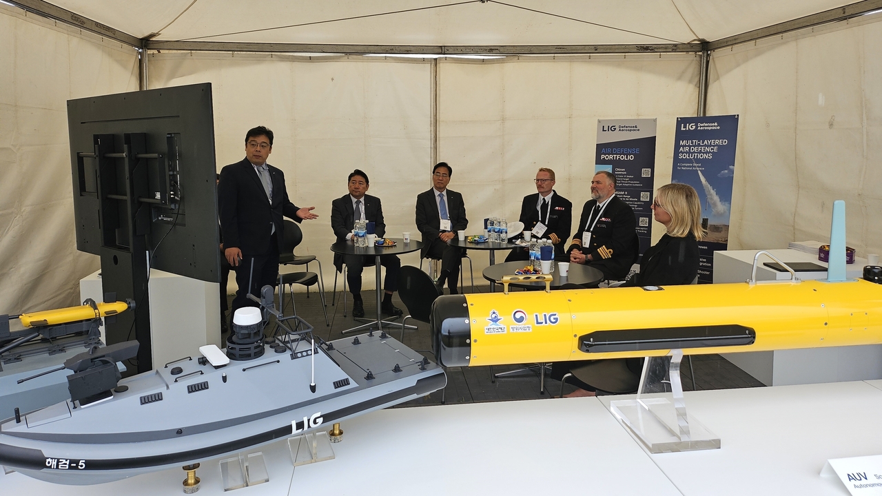 koreaherald.com - Lim Ye-jin - LIG D&A targets Nordic market with uncrewed vessels