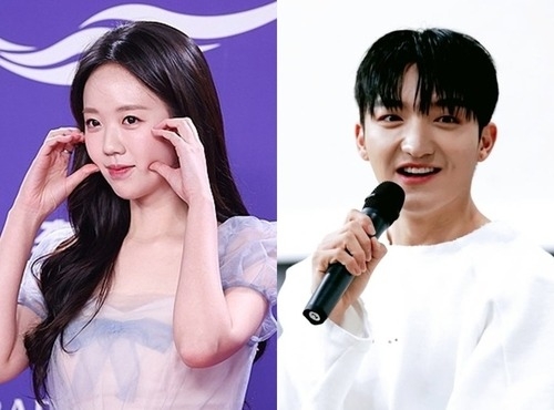 Actress Ji Ye-eun (L) and dancer Vata are shown in this composite of a Yonhap file photo and an image from Vata's social media page. (Yonhap)