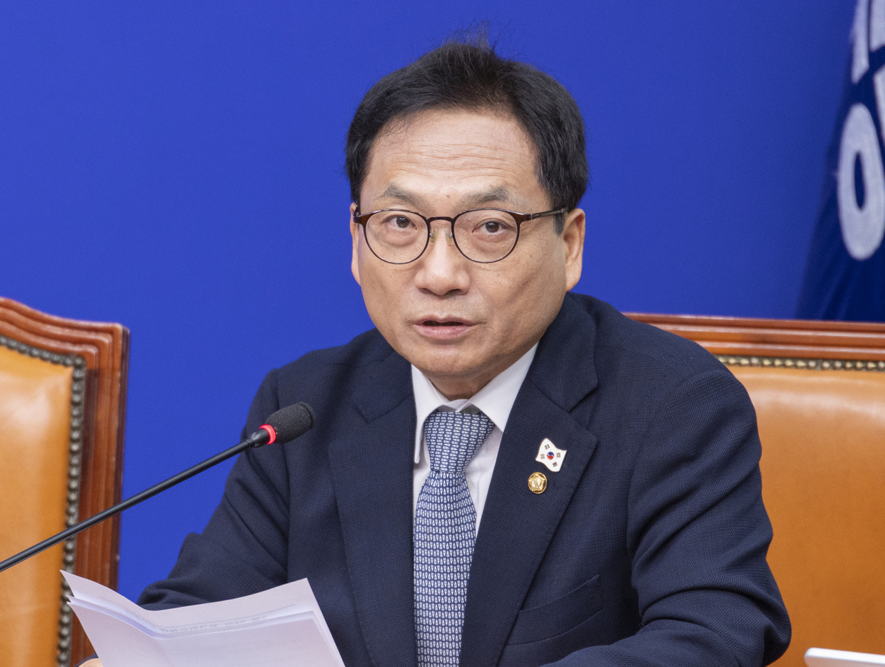박선원 더불어민주당 최고위원. [연합]