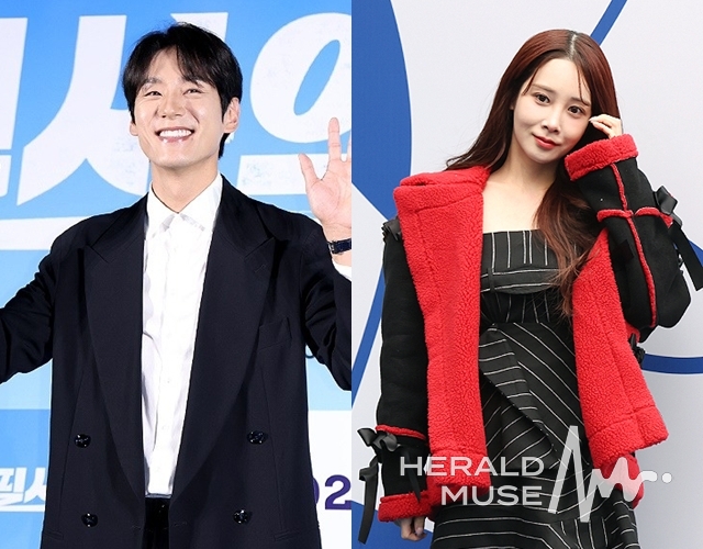 배우 곽시양, 유지애/사진=헤럴드뮤즈 DB