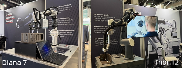 Photo: biz.heraldcorp.com Agile Robots Showcases Physical AI and Automation Solutions at all about automation Zurich
