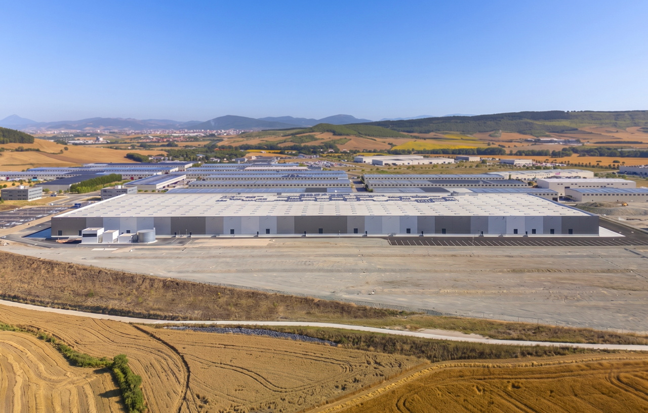 An exterior view of the Hyundai Mobis EV battery system assembly plant in Spain, which began operations in June this year. [Provided by Hyundai Mobis]