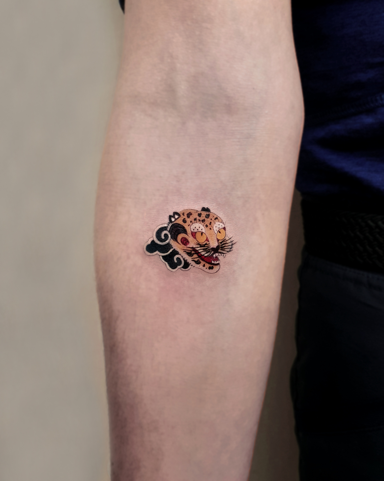 Tiger tattoo by Choi Hae-sol (Shin Dong-seok)