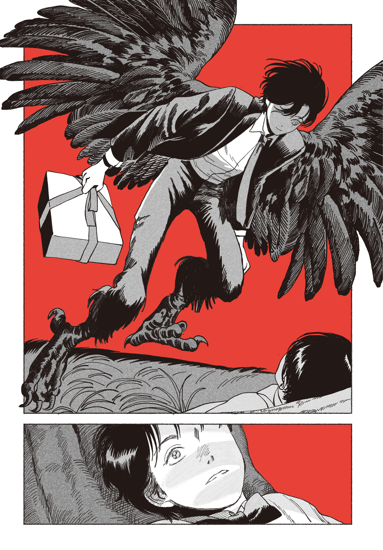 A page from "Purgatory Funeral Cakes" (Munhakdongne Publishing)