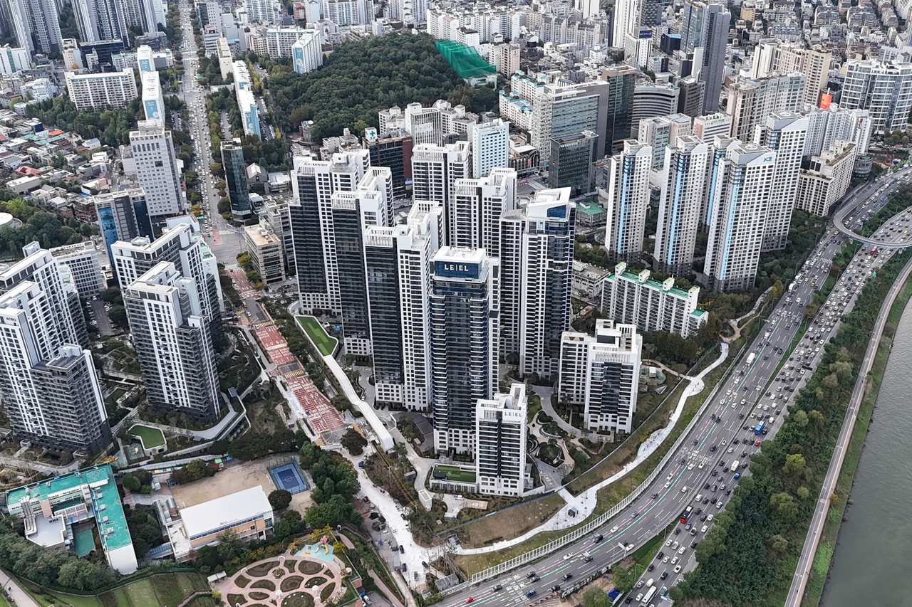 서울 강남구 청담동 ‘청담르엘’ 전경. [롯데건설 제공]