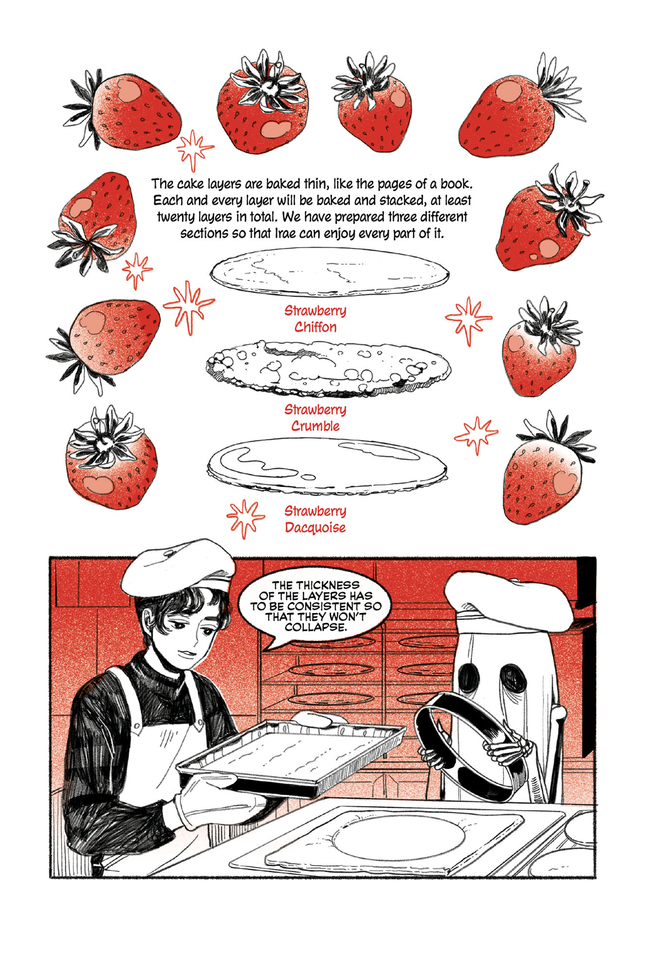 A page from "Purgatory Funeral Cakes" (Dark Horse Manhwa)