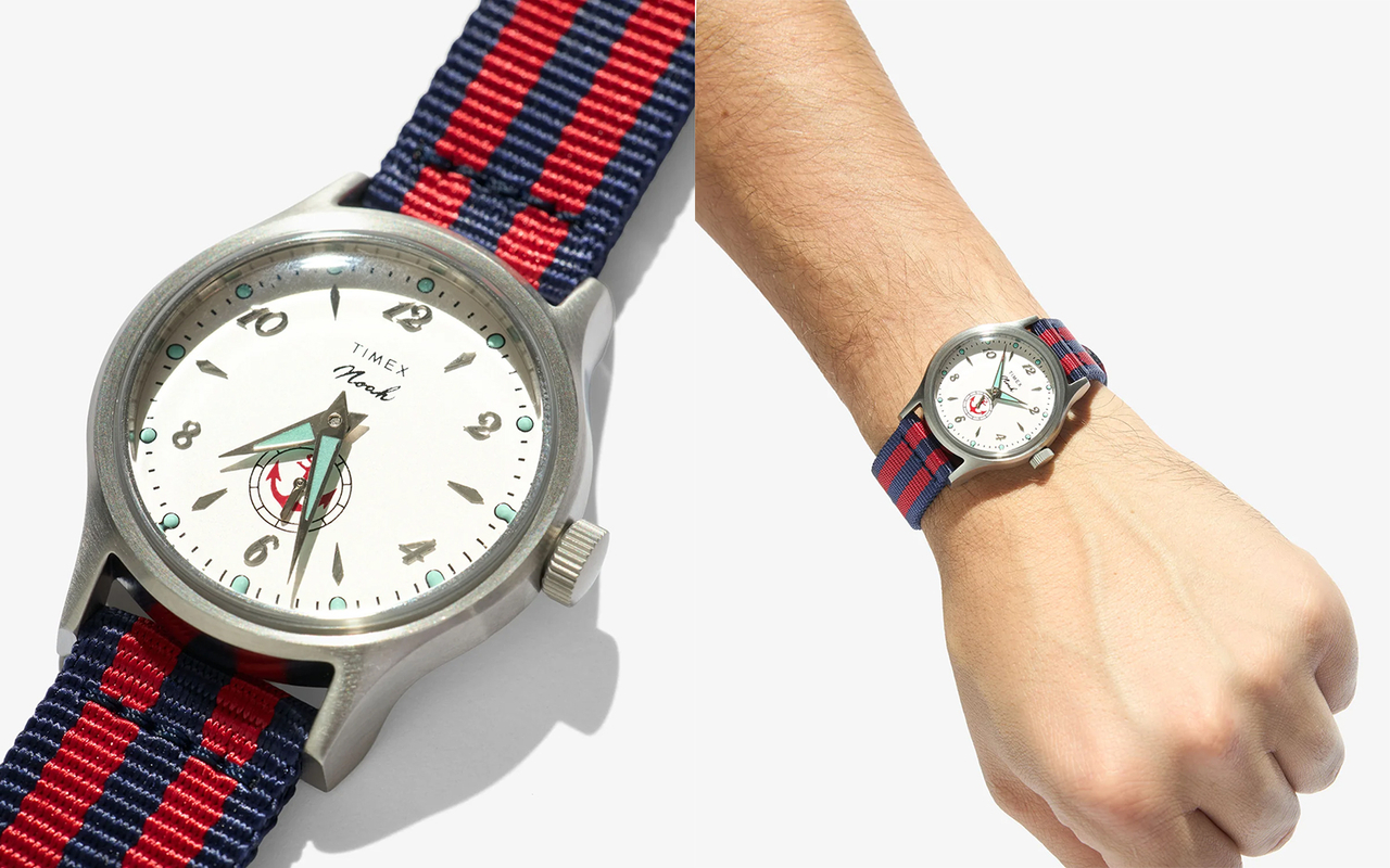 Noah x Timex MK1 Anchor Watch lands at Musinsa in Korea first