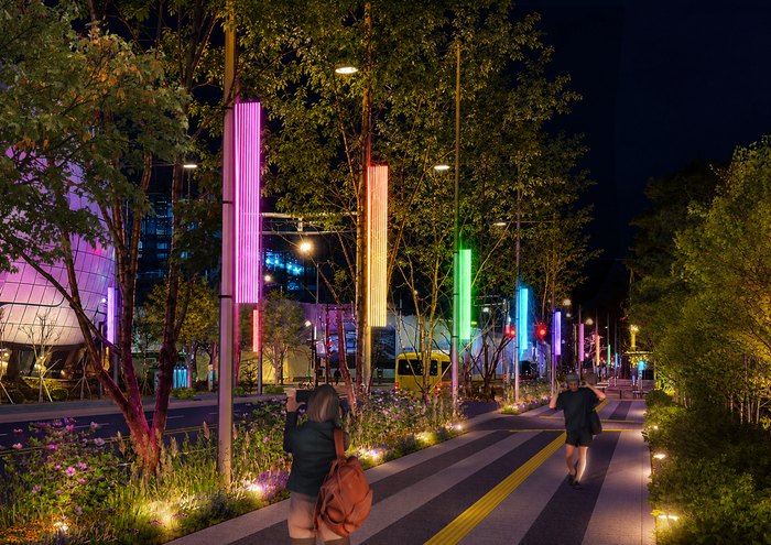 A design spot near Changdong Station (Photo: Seoul Metropolitan Government Urban Landscape Division)