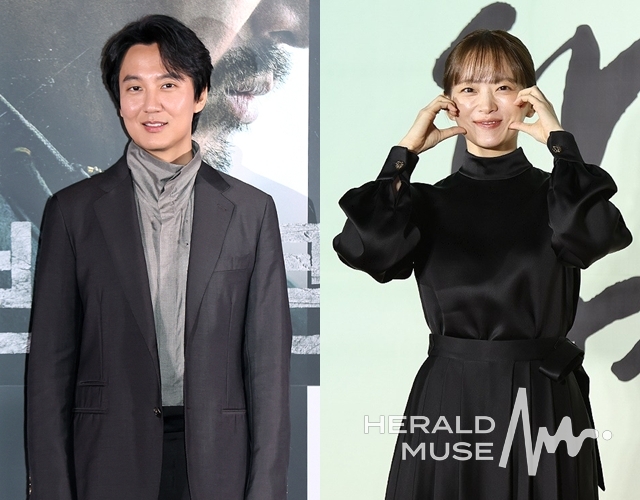 배우 김남길, 천우희/사진=헤럴드뮤즈 DB