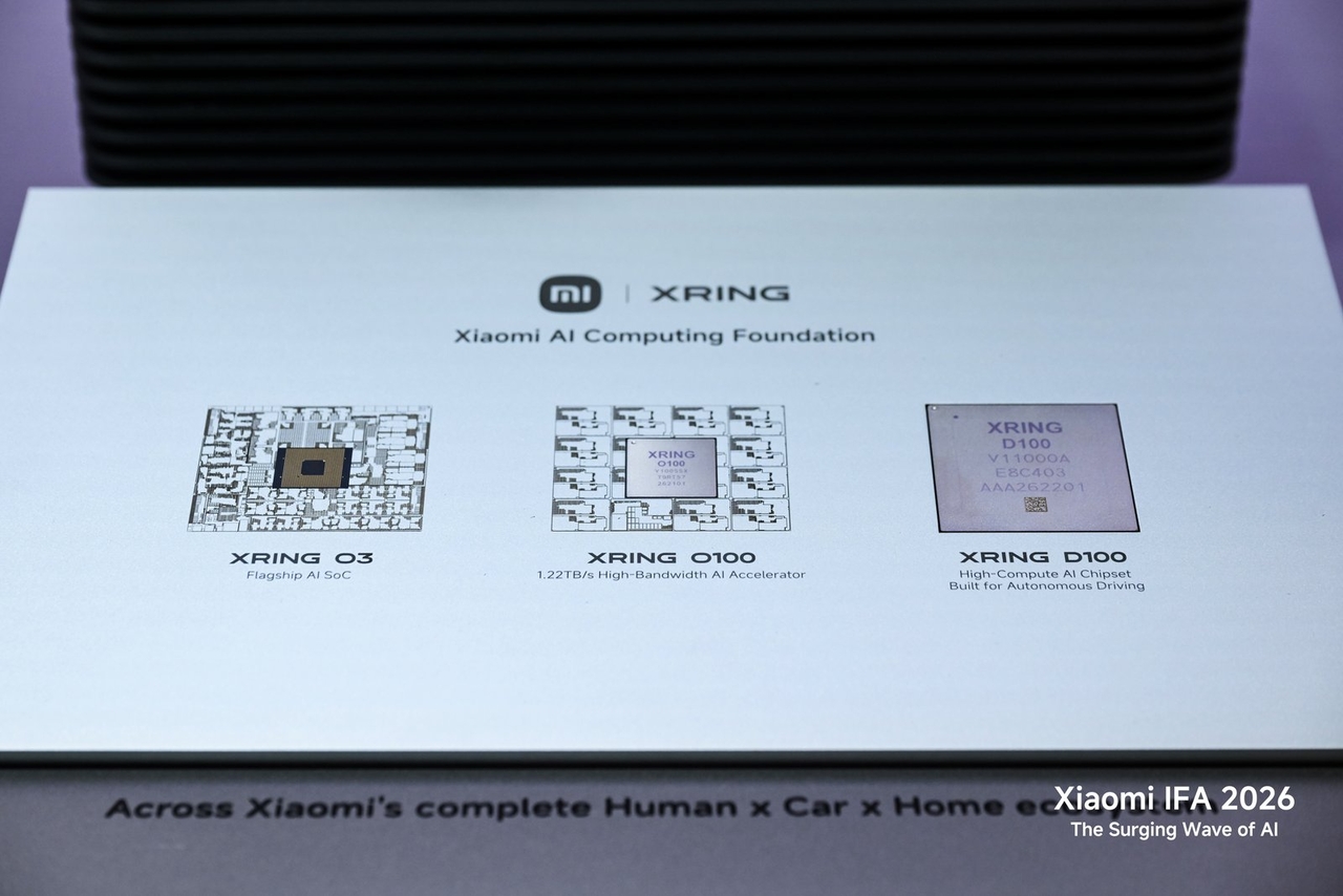 The XRING O3, Xiaomi's in-house developed chip. [Provided by Xiaomi]