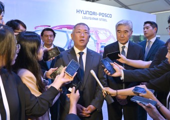정의선 “HPLS, 韓美 모두에 긍정적…저탄소강으로 車품질 제고” [현대제철 美 제철소 첫삽]