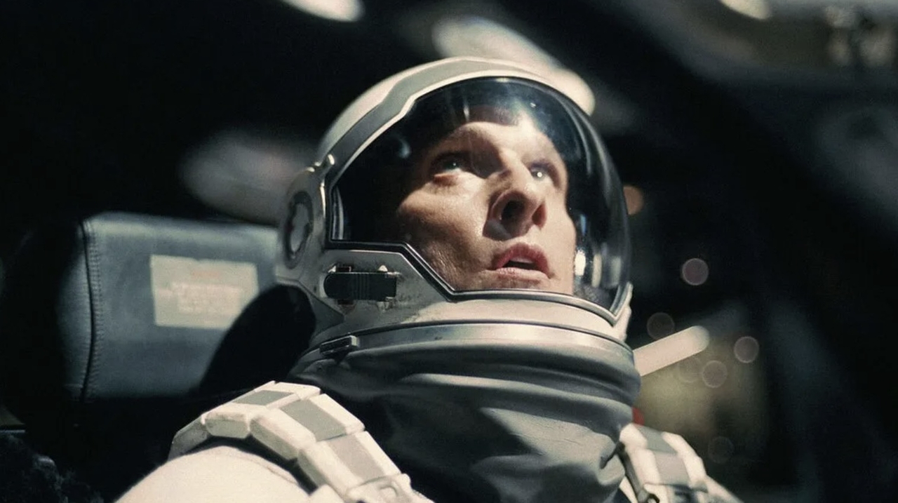 A still from the film "Interstellar."
