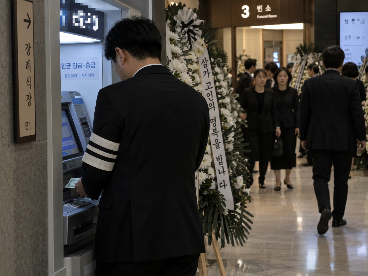 The Financial Services Commission, Ministry of Interior and Safety, Financial Supervisory Service and Korea Credit Information Services announced Friday that a system to rapidly block financial transactions made under a deceased person's name will go fully into operation on Sept. 11. Image generated by AI.