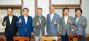 광주 5개 자치구, 민형배 통합시장에 ‘시 전환’ 재정 지원 건의