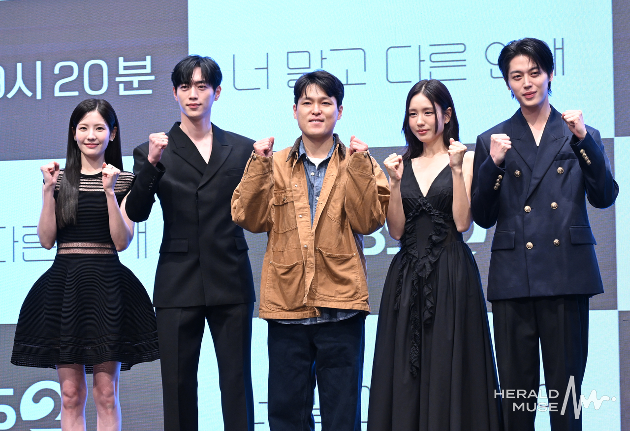 조아람, 서강준, 황승기 감독, 안은진, 이주안/사진=윤병찬 기자