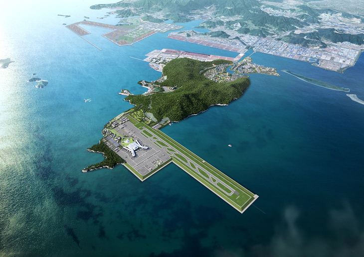가덕도신공항 조감도 [부산시 제공]