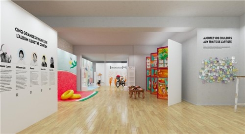 Korean books are displayed at the Galerie Joseph cultural complex in the Le Marais district of Paris for the "K-Book Week" event in this photo provided by the Ministry of Culture, Sports and Tourism on Sept. 7, 2026. (Yonhap)