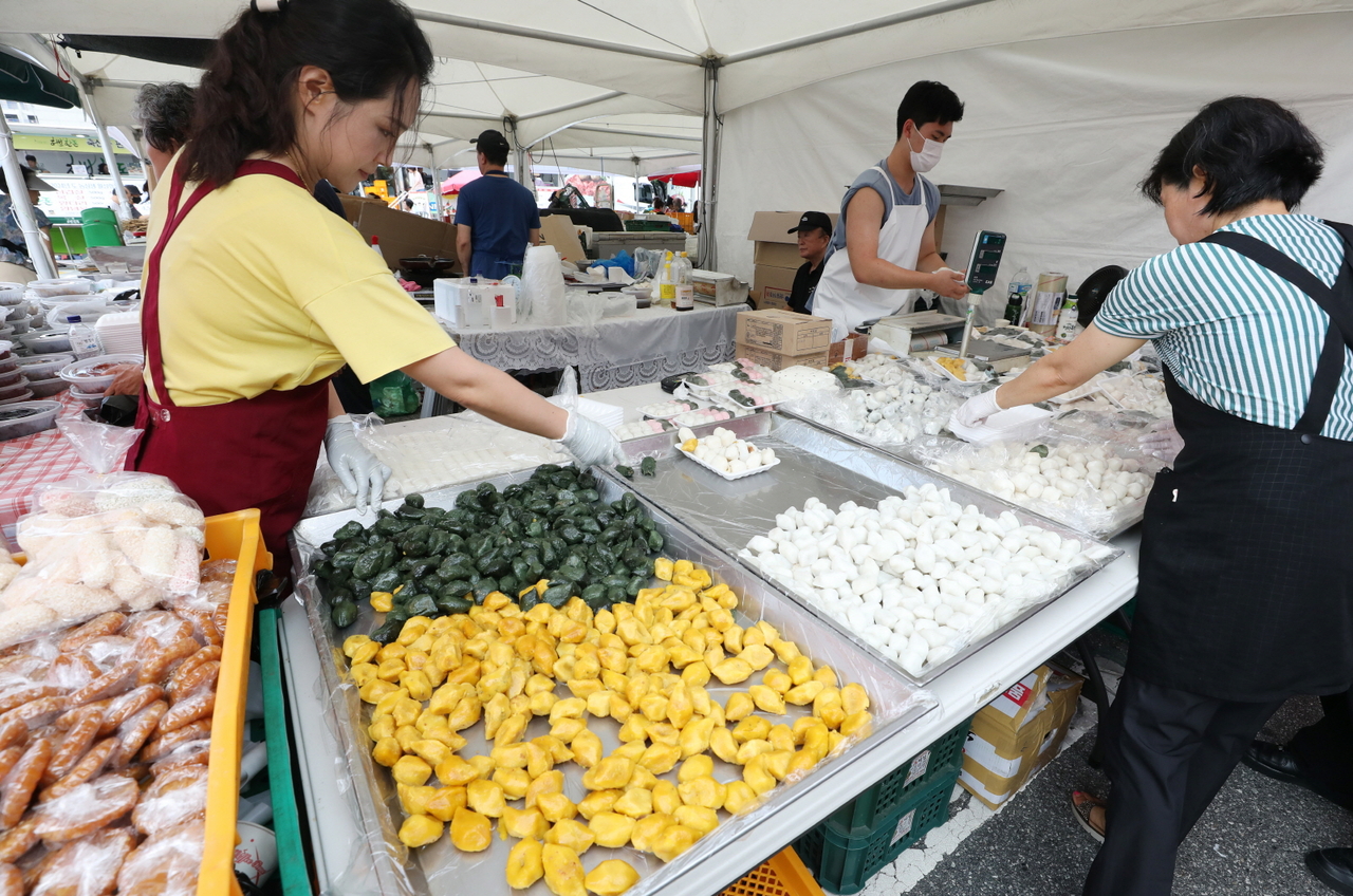 Gangnam-gu's Chuseok direct farm market