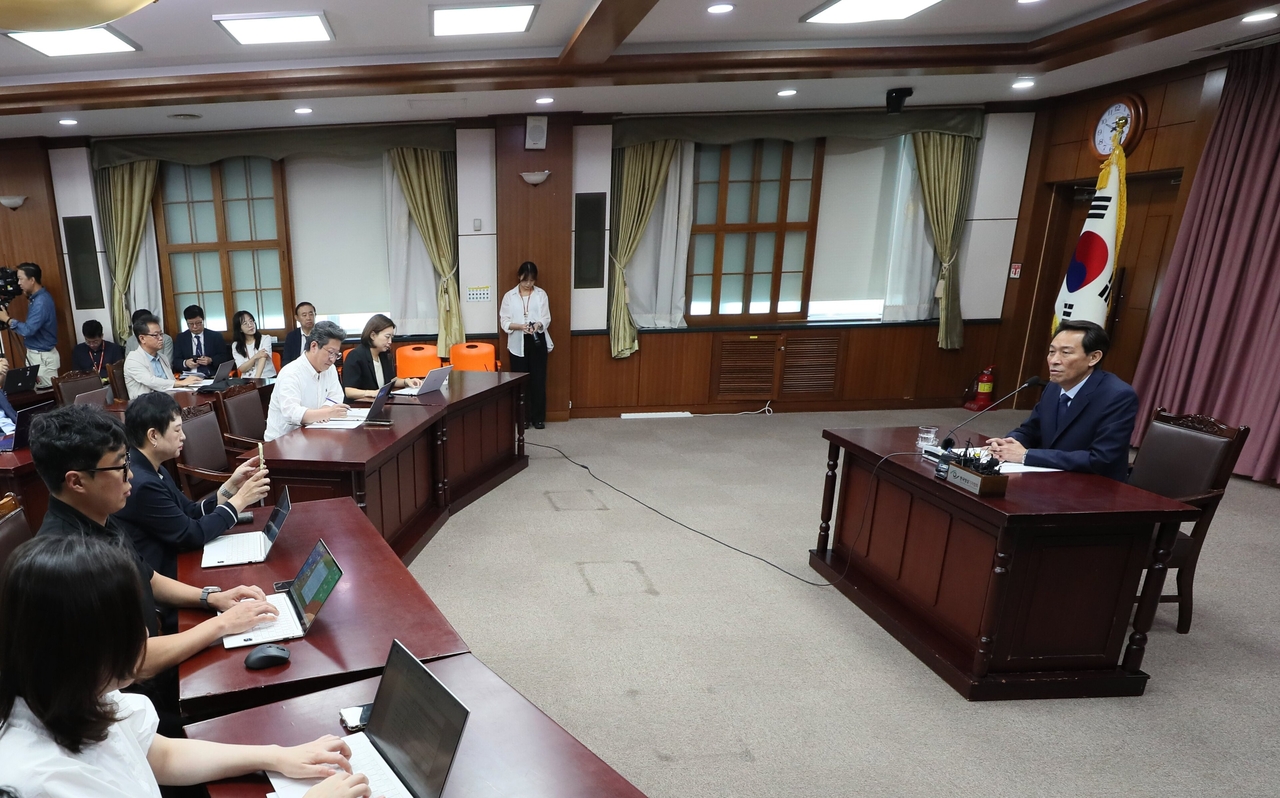 7일 열린 강원특별자치도청 기자간담회