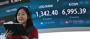 Kospi breaks 7,000 for first time in 15 trading days