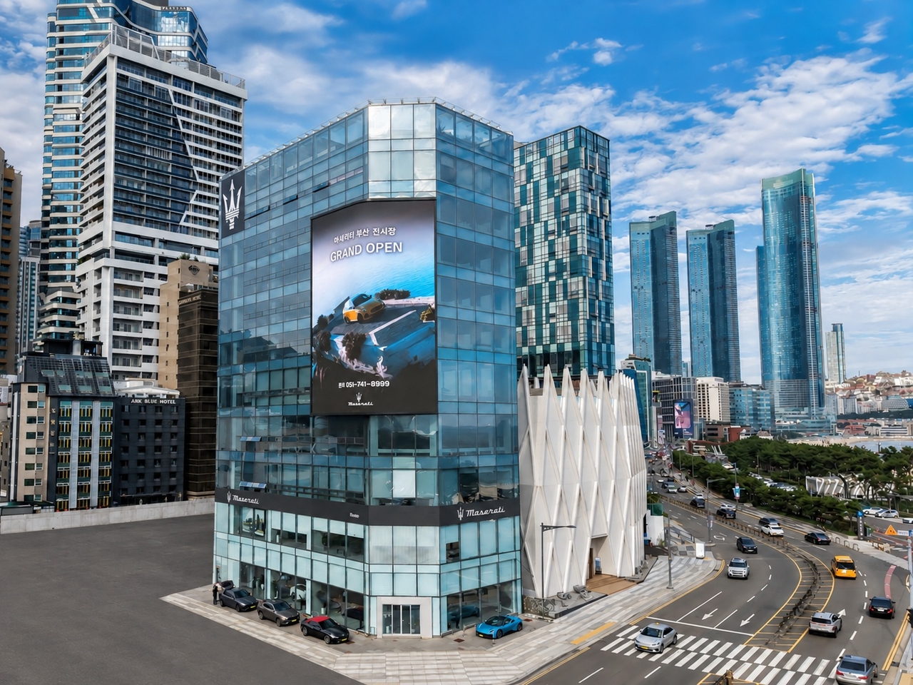 Exterior of the Maserati Busan showroom [Maserati]