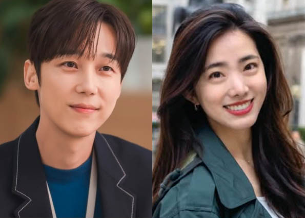 Actors Yoon Jong-hoon (left) and Han Eun-seo. [Instagram capture]