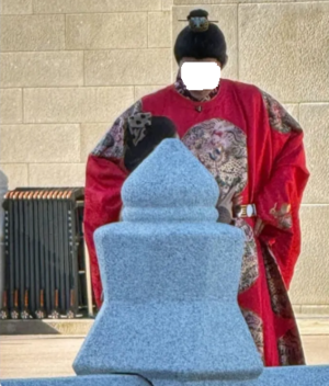 “여기가 자금성이냐?” 경복궁서 중국 황제 옷 입은 남성 포착 ‘시끌’