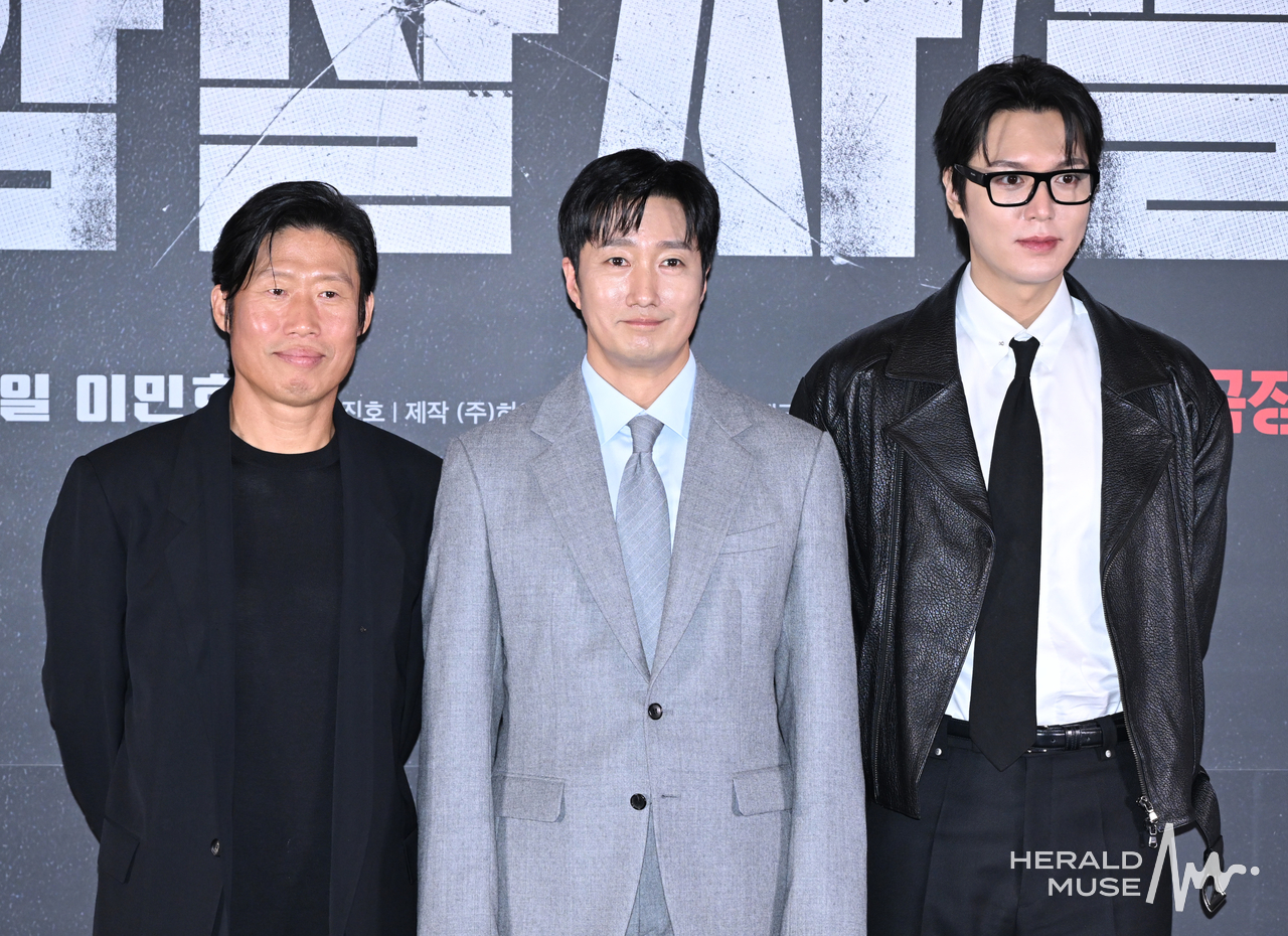 배우 유해진, 박해일, 이민호/사진=윤병찬 기자
