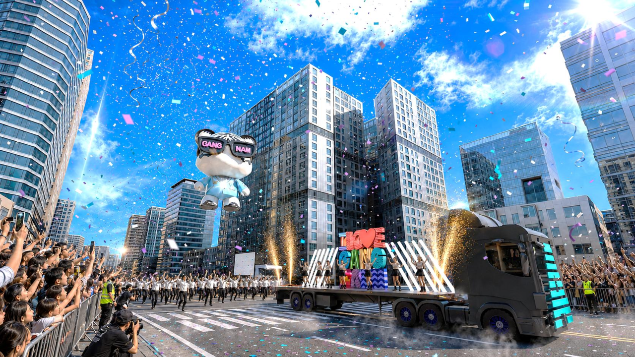 An image from the 2026 Gangnam Festival.