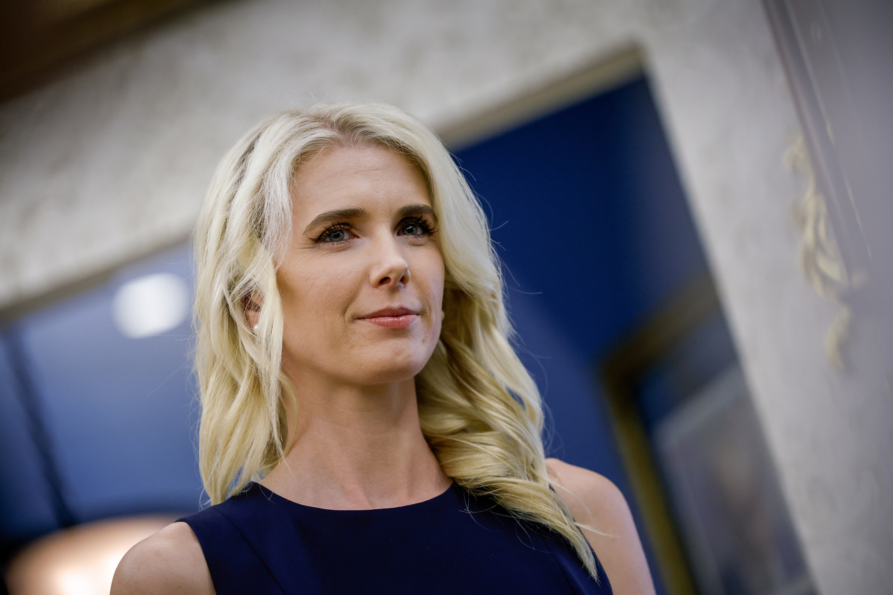 Natalie Harp, an adviser widely seen as one of President Donald Trump's closest aides (Getty Images)