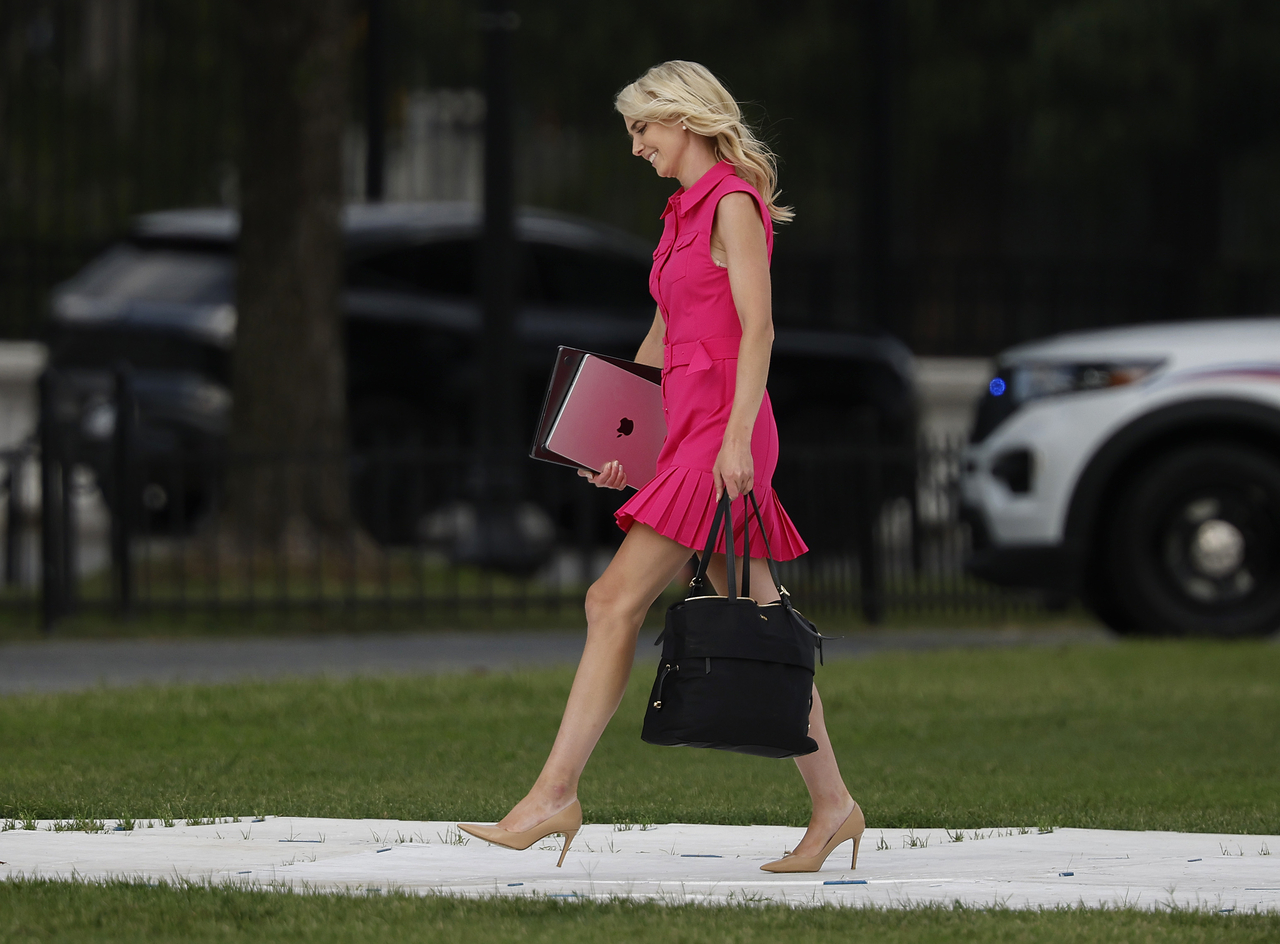 Natalie Harp, an adviser widely seen as one of President Donald Trump's closest aides (Getty Images)