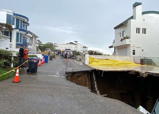 Nicolas Cage Malibu Home Damaged by Massive Sinkhole